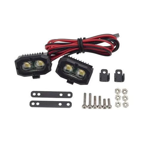 Led doppel scheinwerfer - 2x, rc
