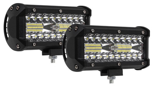 12v led fernscheinwerfer - 2x,