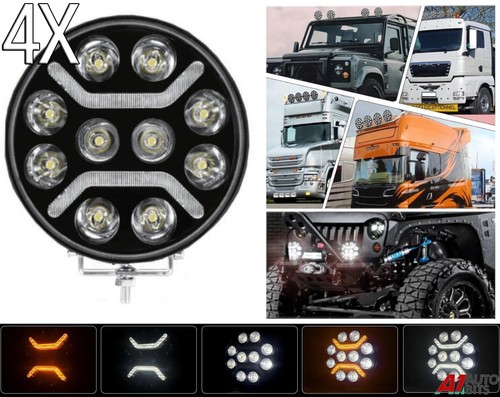 Led arbeitsscheinwerfer - 4x,