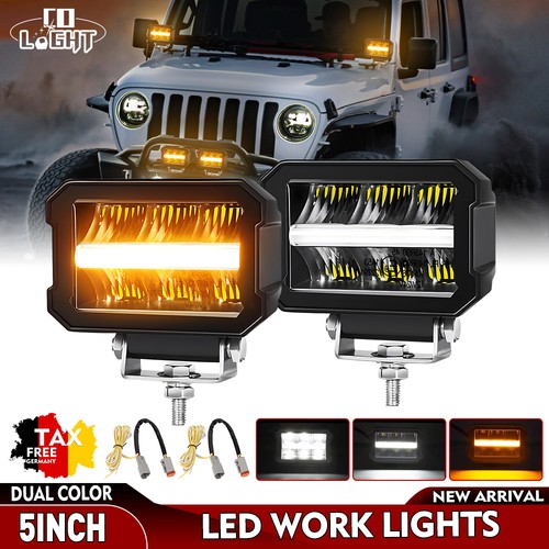 Led fernscheinwerfer mit - 2x,